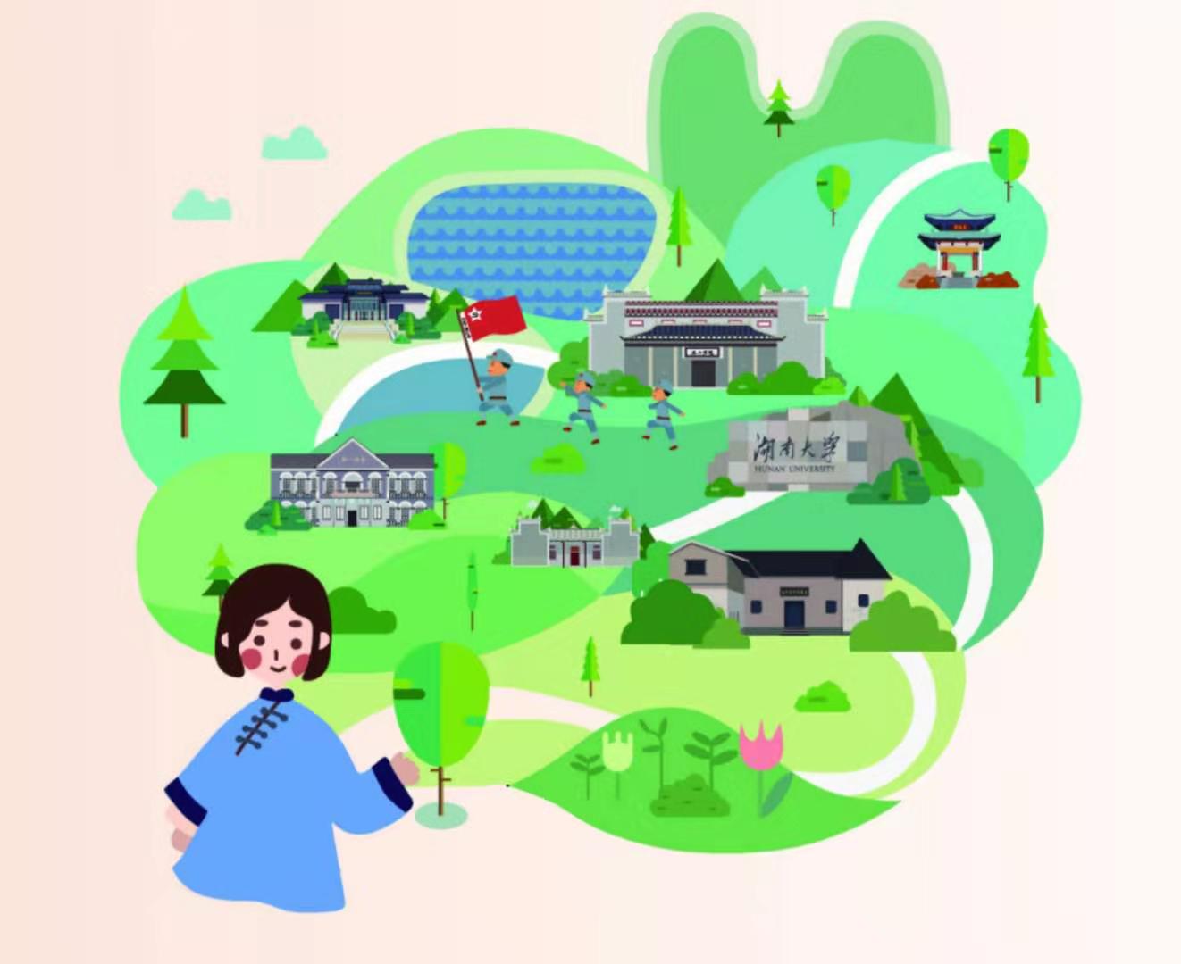花塘县华鑫学校来伟人故里参加研学旅行
